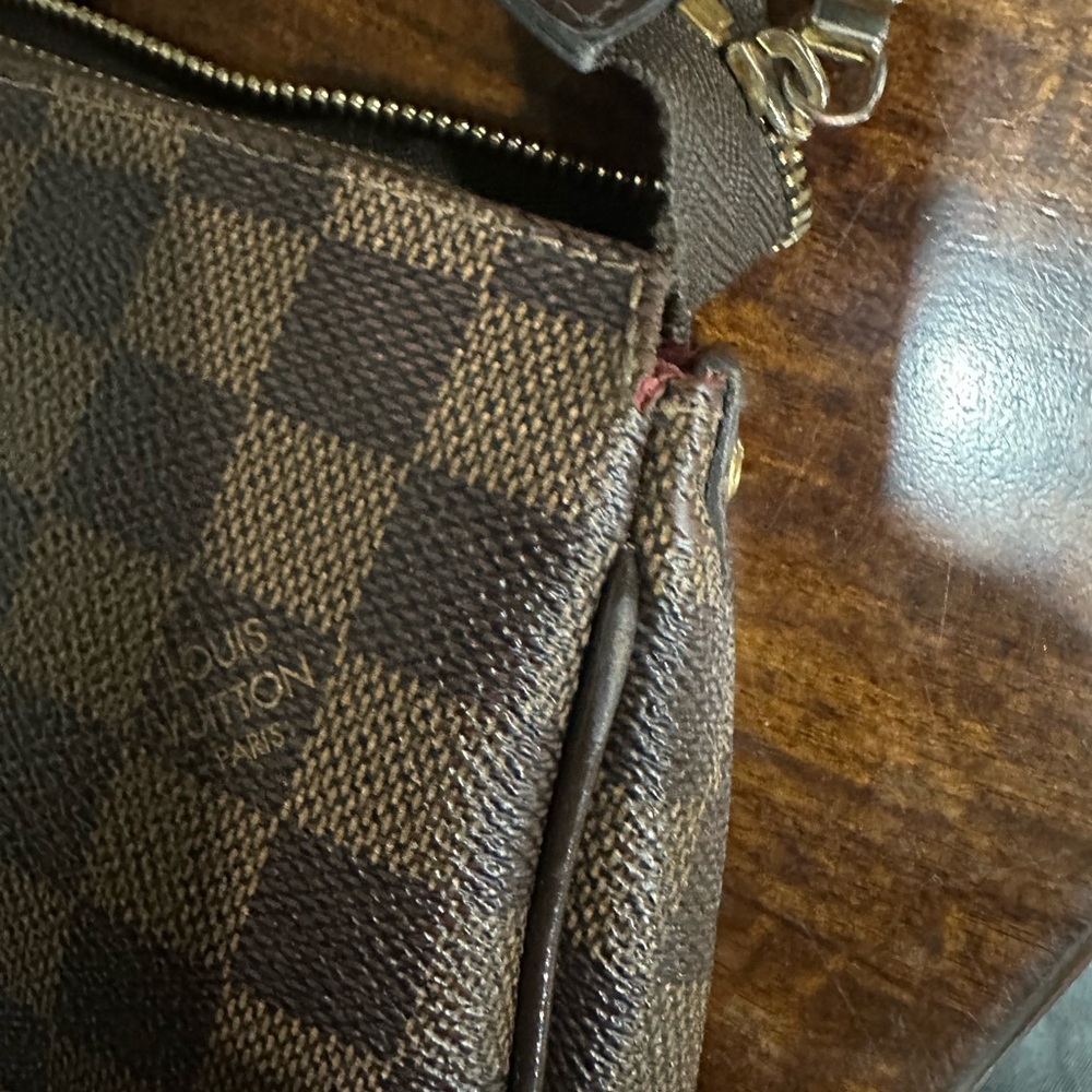 Louis Vuitton Eva Crossbody Handbag Damier Brown - Picture 7 of 10